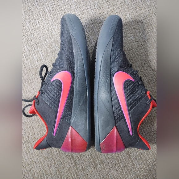 Nike Kobe AD Men's Black and Red Athletic Shoes - Picture 4 of 15